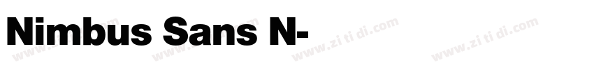 Nimbus Sans N字体转换 Nimbus Sans N字体转换